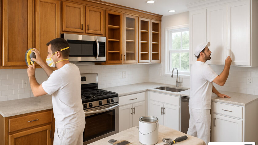 Cabinet refinishing near me