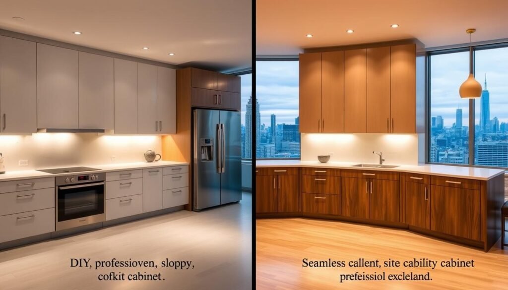 DIY vs. Professional Kitchen Cabinet Installation