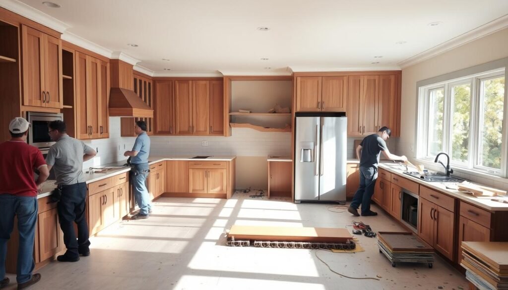 kitchen renovation process