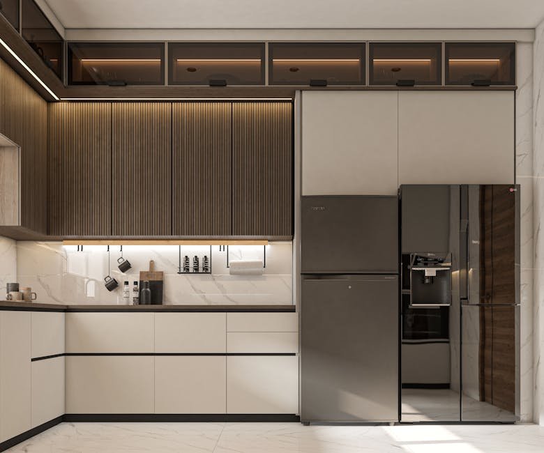 finished kitchen remodel with modern appliances and custom cabinetry - home improvement contractors finished kitchen remodel with modern appliances and custom cabinetry - home improvement contractors
