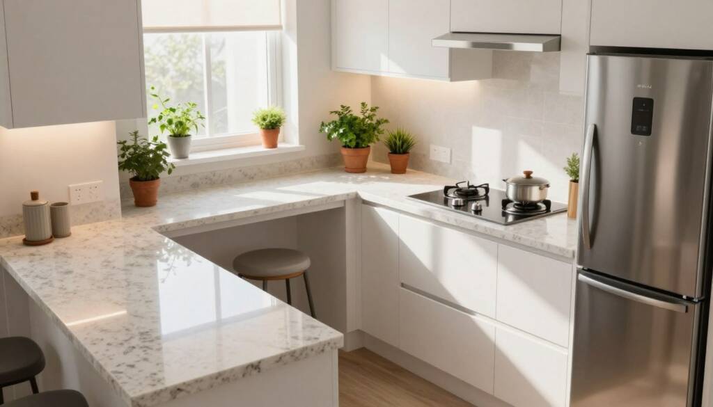 compact kitchen layouts