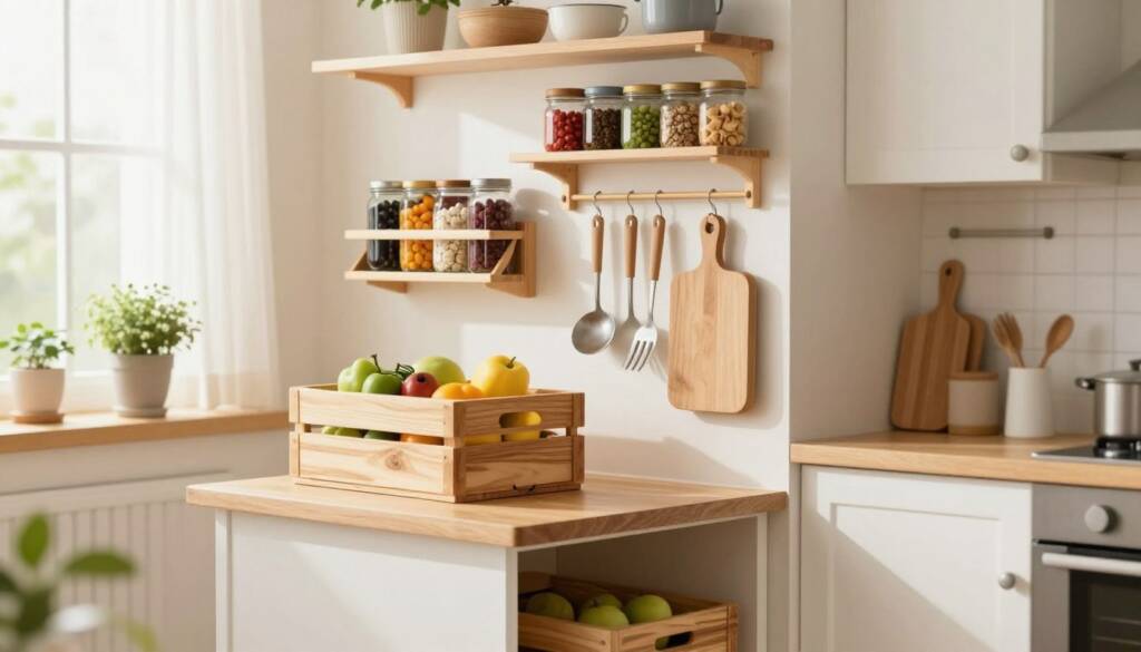 tiny kitchen organization tips