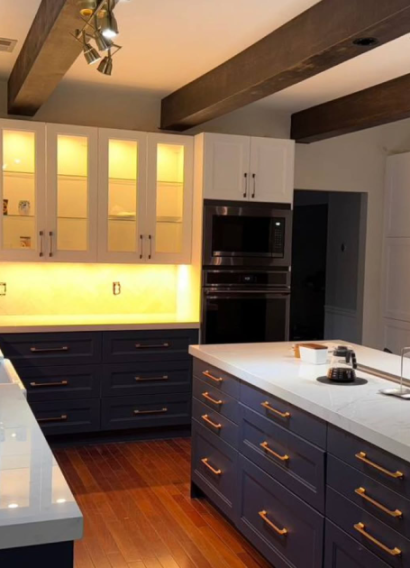 Backsplash and Trim Installation Backsplash and Trim Installation